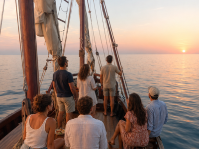 Tour en voilier sur l'Ange Gardien à Agde