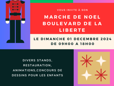 MARCHÉ DE NOËL Le 1 déc 2024