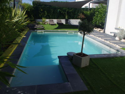 Bianca vue piscine