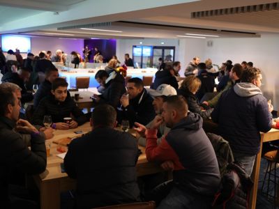 Espace Club 1986 en configuration réceptif