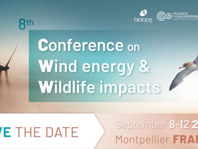 CONFERENCE ON WIND ENERGY AND WILDLIFE IMPACTS Du 8 au 12 sept 2025