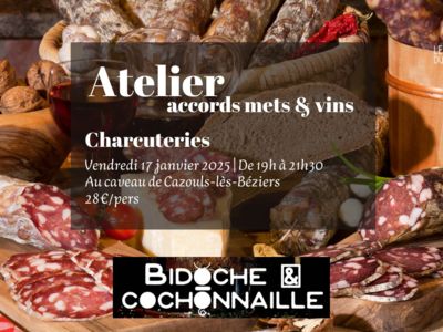 ATELIER ACCORDS METS ET VINS Le 17 janv 2025