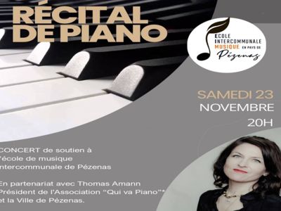 flyer récital de piano