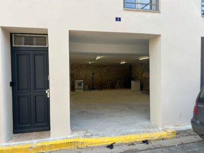 garage et local a vélo aménager