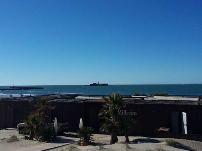 Restaurant de plage Millesim Plage au Cap d'Agde - Face au Fort Brescou