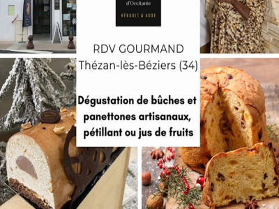 RENDEZ-VOUS GOURMAND - GOÛTER GOURMAND DE FÊTES Le 23 nov 2024