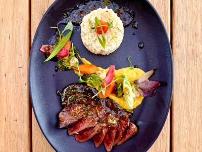 Tataki de canard à l'asiatique