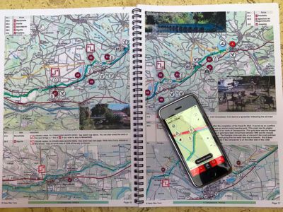 Carte Canal Du Midi et App pour notre tours à vélo