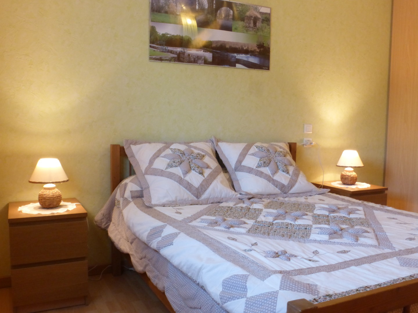 2 chambre gite Pasco Meublé Bon Repos sur Blavet