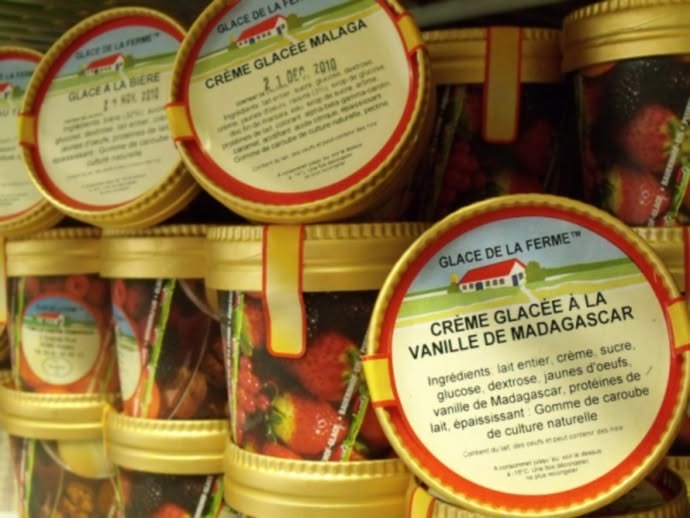 Ouvrir la diaporama Glace de la ferme, Canihuel