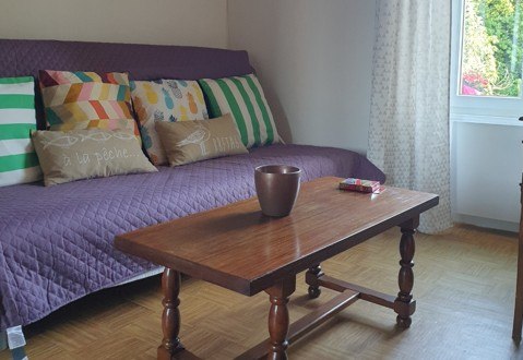 Ouvrir la diaporama Maison de colette-salon- T2 Rostrenen