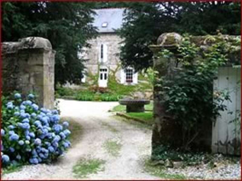 Manoir le poul entrée Mellionnec
