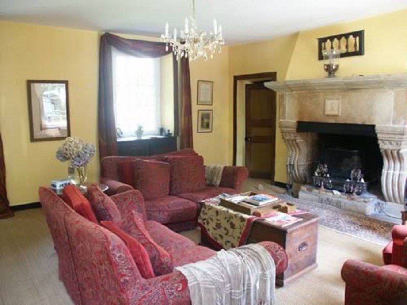 Partie commune Manoir Le Poul Salon d'hiver Mellionnec