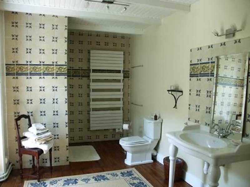 Salle d'eau Chambre Glenmor Manoir le Poul Mellionnec