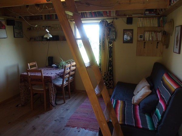 Ouvrir la diaporama Salon chalet Ferme Mellon Plouguernével