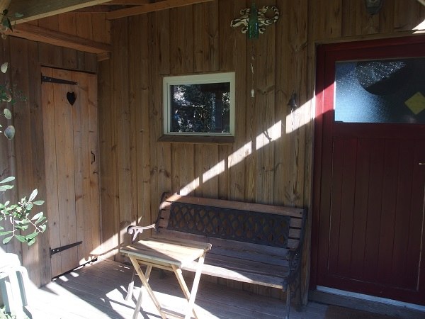 Ouvrir la diaporama Terrasse Ferme Mellon Plouguernével