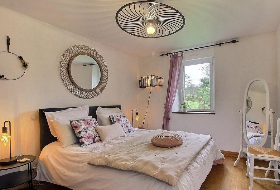 chambre1_Gite bel avenir_Mellionnec