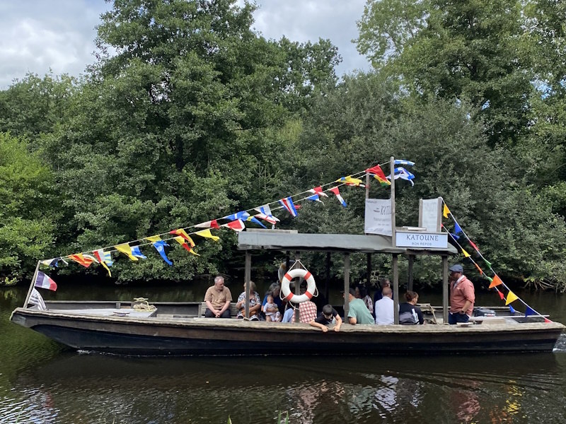 Katoune, balade en bateau sur le canal de Nantes à Brest