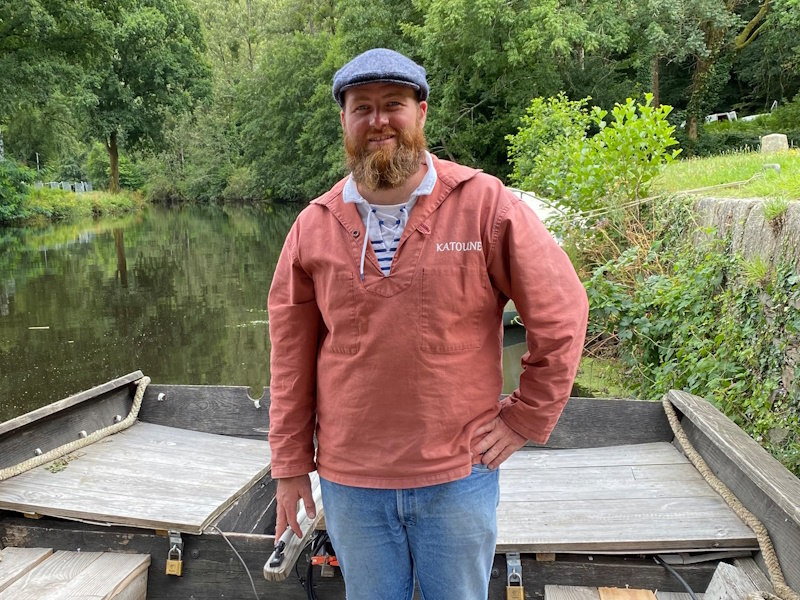 Katoune, balade en bateau sur le canal de Nantes à Brest