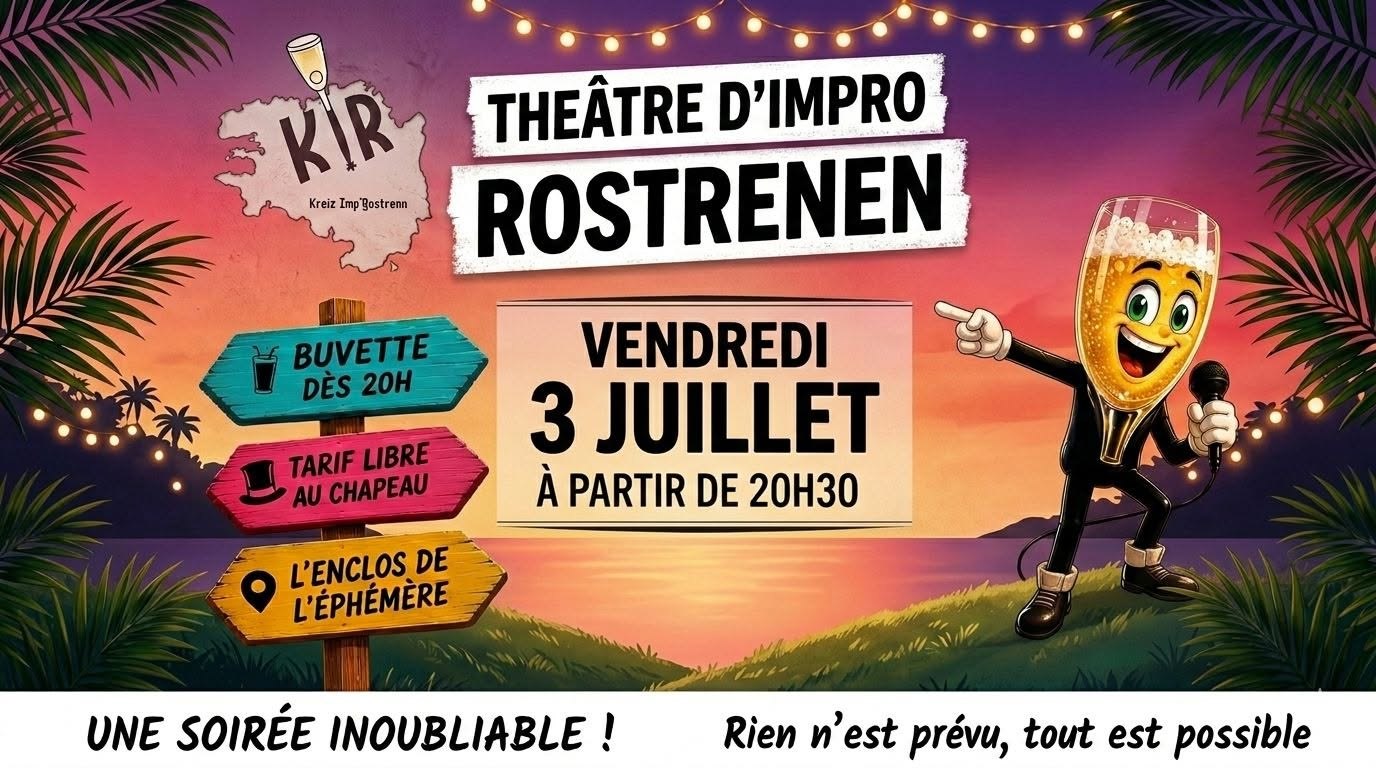 Ouvrir la diaporama Théâtre d'impro Rostrenen