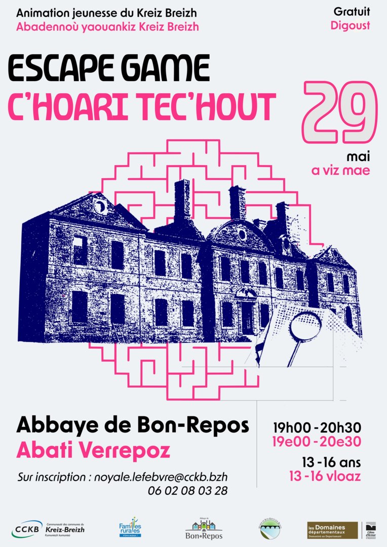 Affiche-EscapeGame_Abbaye_de_Bon_Repos