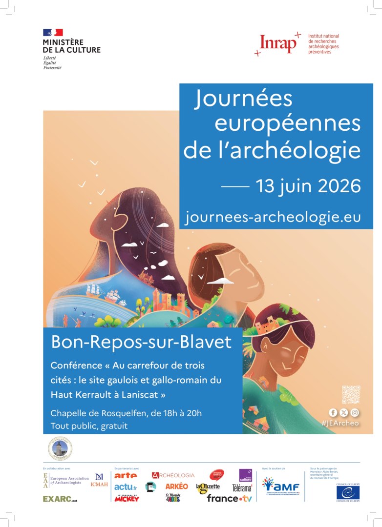 Ouvrir la diaporama Affiche conférence JEA chapelle de Rosquelfen