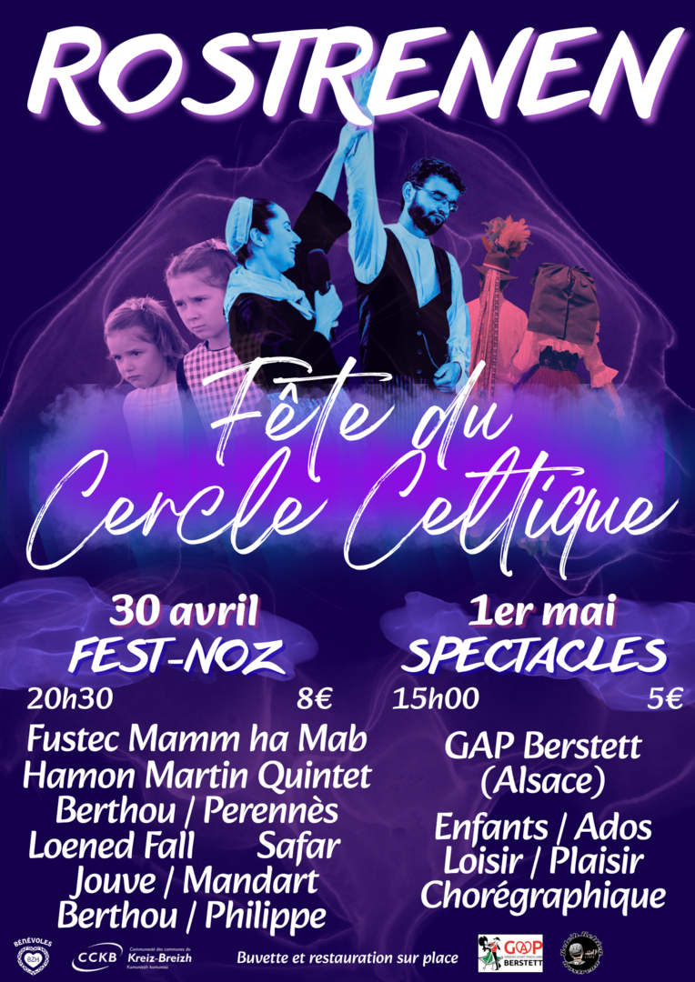Affiche fête du cercle celtique 2026