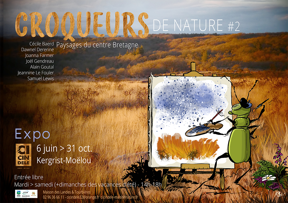 Ouvrir la diaporama Exposition Croqueurs de nature-web