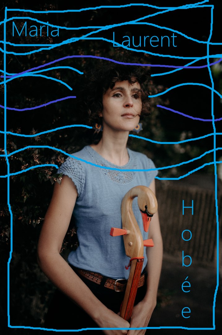 Feuilles vagues bleues