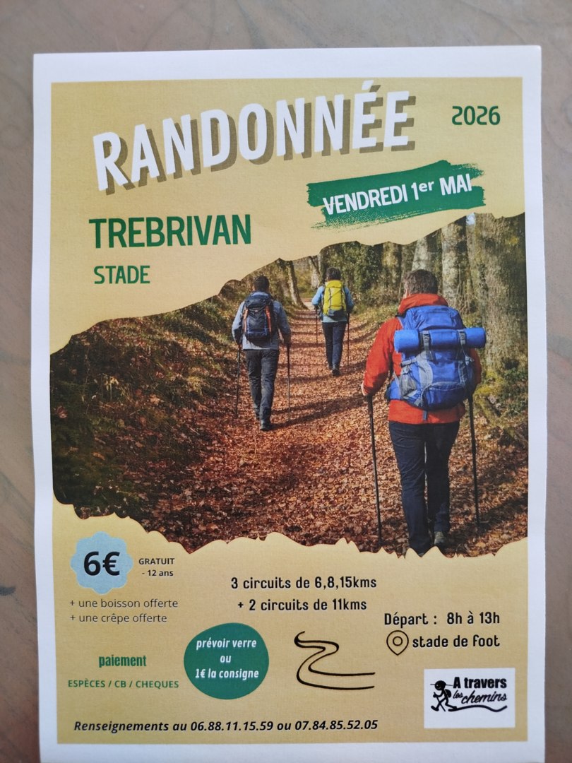 Randonée Trébrivan