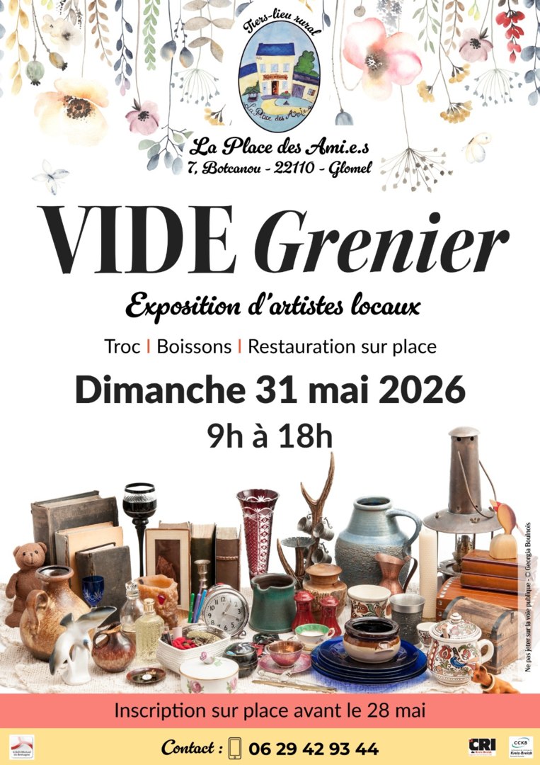 Vide-grenier/Exposition d'artistes locaux