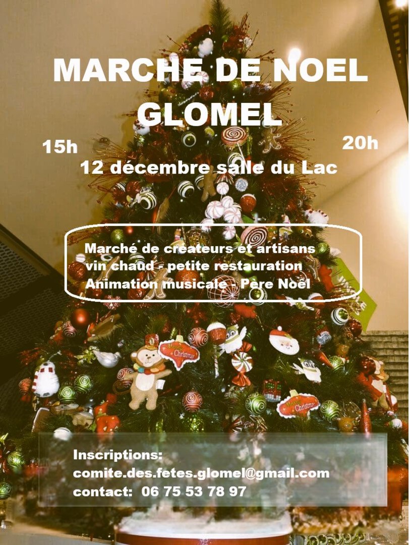 Ouvrir la diaporama Marché de Noël Glomel