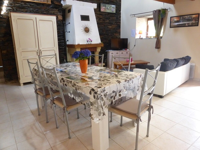 Salle à manger gite Pasco Bon Repos sur Blavet