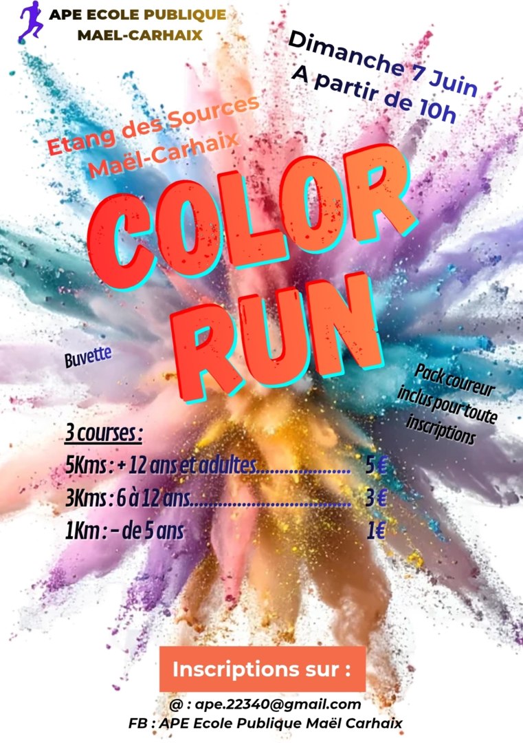 Ouvrir la diaporama Color Run