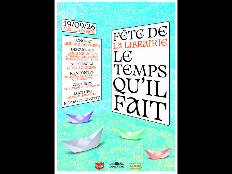 Ouvrir la diaporama affiche fête de la librairie 2026