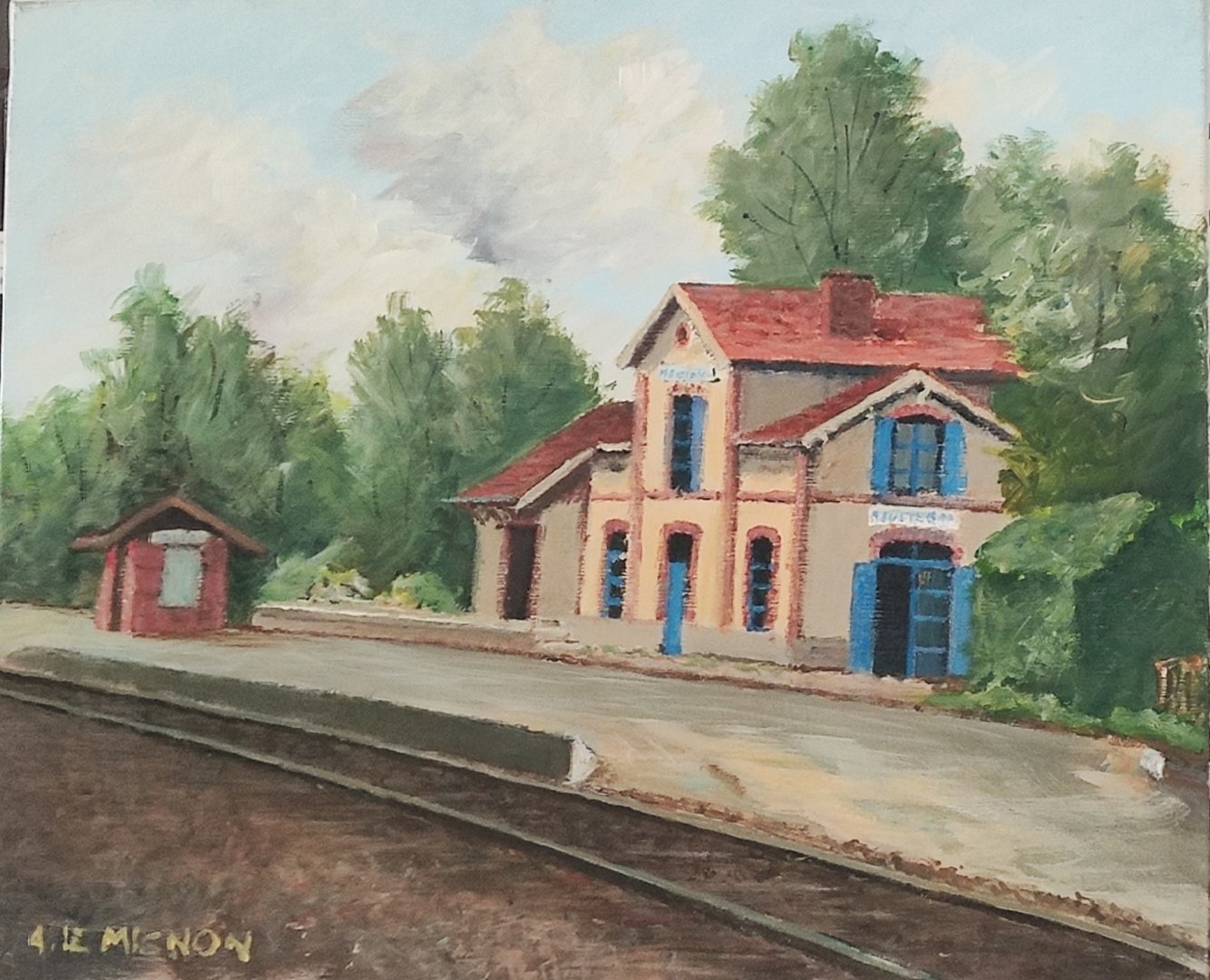 Ouvrir la diaporama gare de campagne