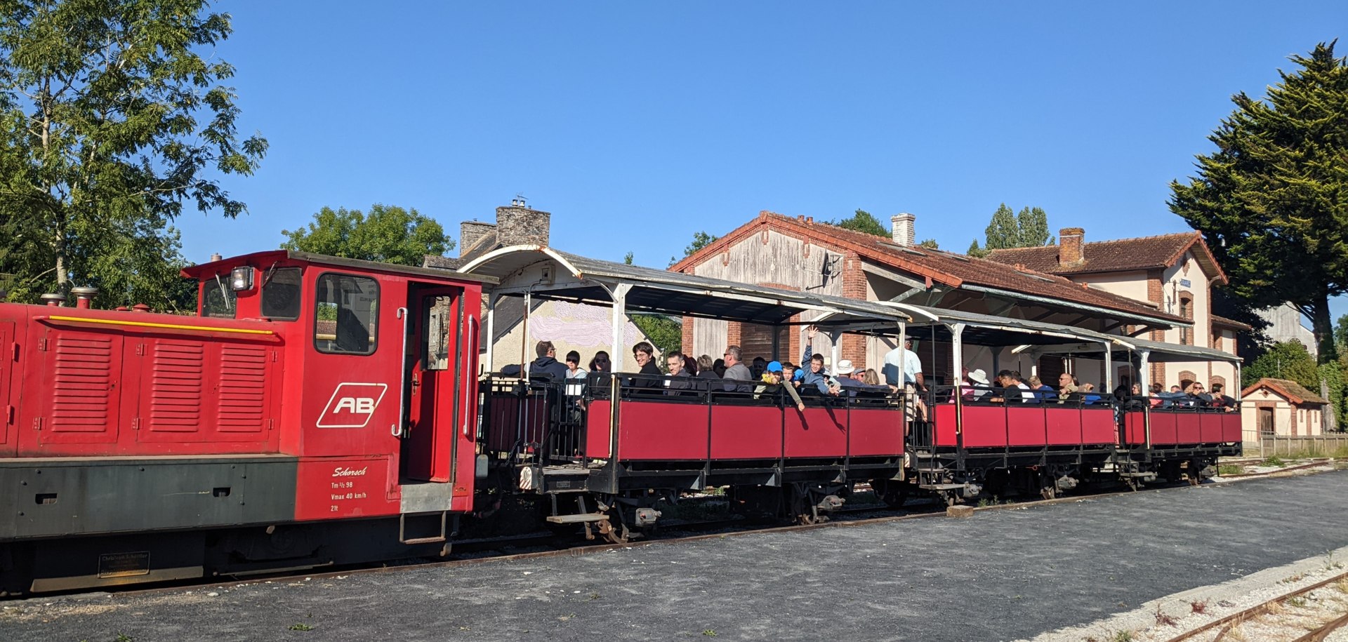 Ouvrir la diaporama Départ de Gouarec