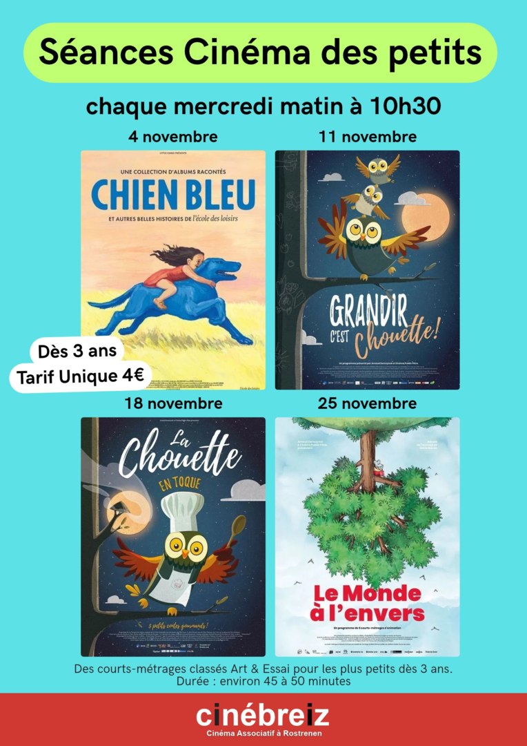 Ouvrir la diaporama Affiche Cinéma des petits