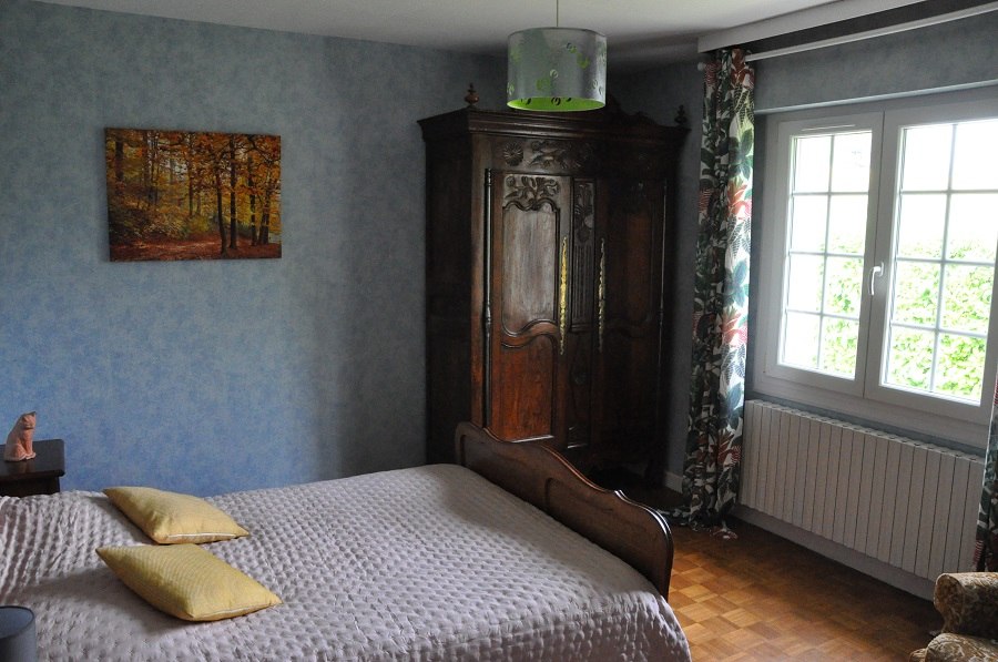 Ouvrir la diaporama Chambre 2_gîte_LeMouellic_Gouarec