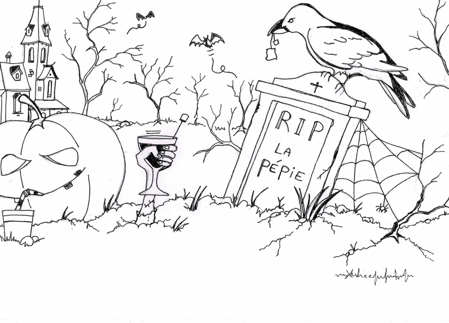 Dessin RIP Florian