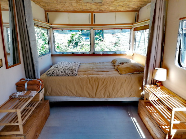 Ouvrir la diaporama Interieur d'une caravane