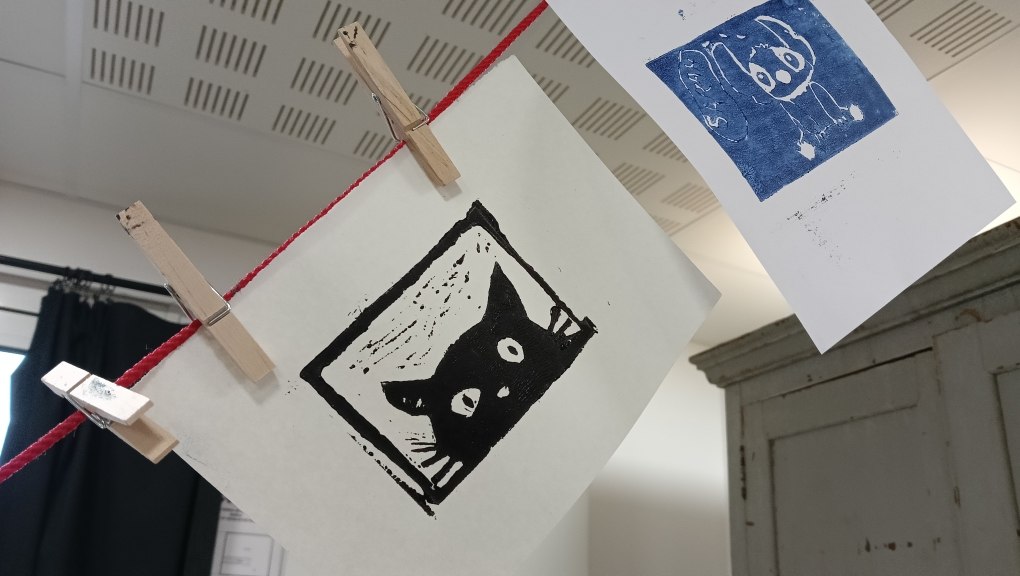 Ouvrir la diaporama linogravure 2