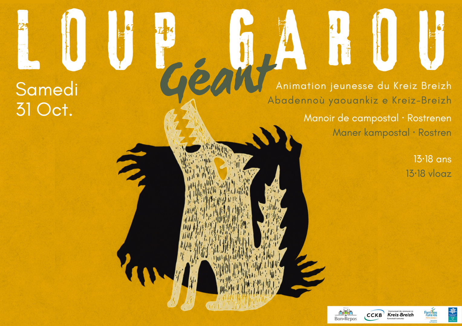 Ouvrir la diaporama Loup-Garou Campostal