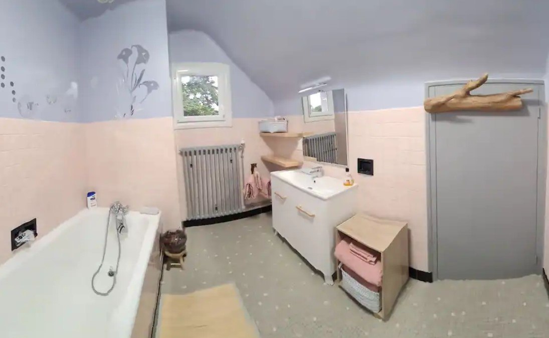 Ouvrir la diaporama Salle de bain_Gîte Colet Even Bras_Peumeurit-Quintin
