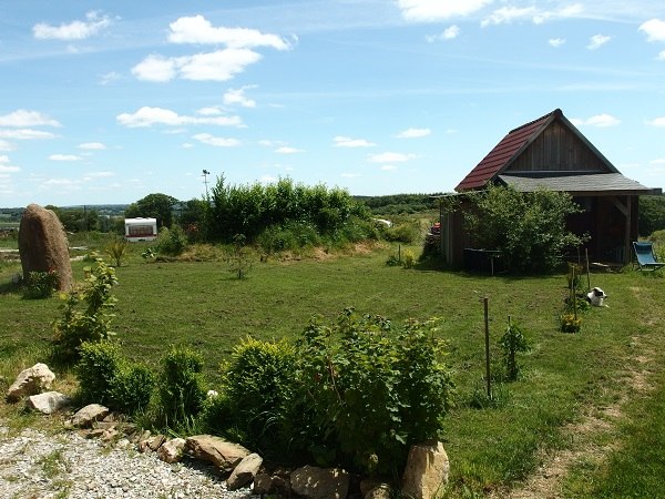 Ouvrir la diaporama Vue du jardin Ferme Mellon Plouguernével