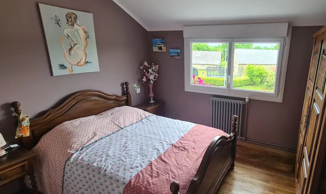 Ouvrir la diaporama chambre6_Gîte Colet Even Bras_Peumeurit-Quintin