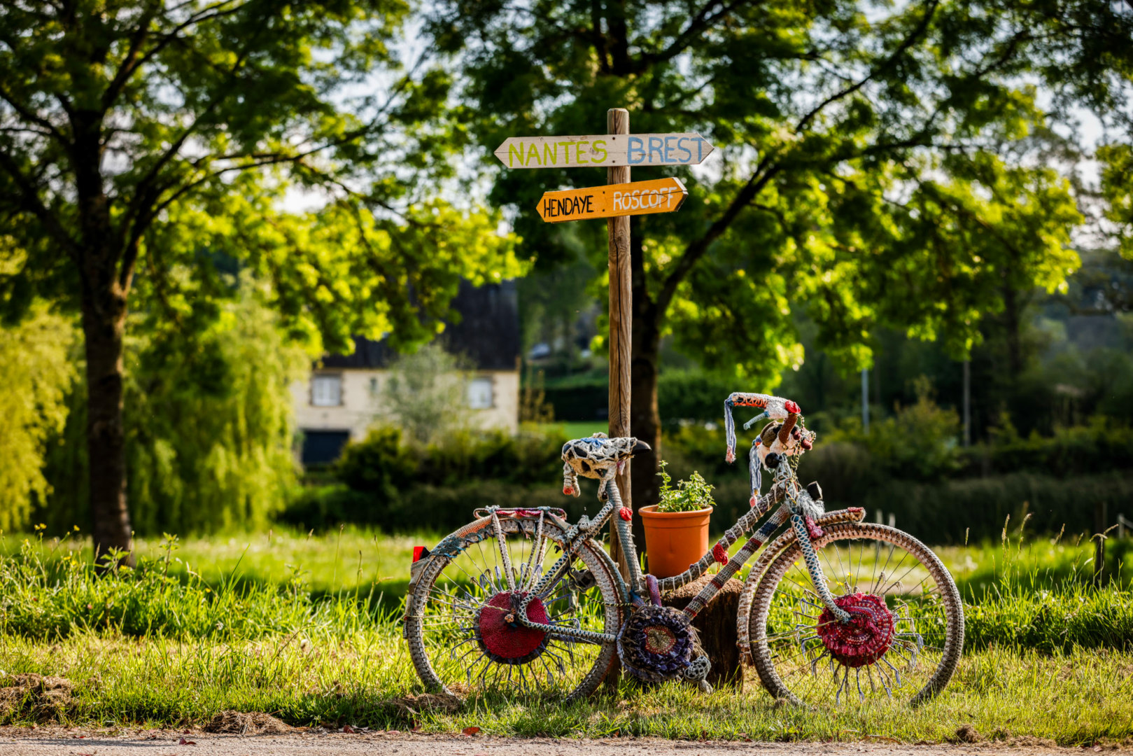 Ouvrir la diaporama Sur le parcours de la Vélodyssée