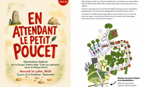 En attendant le Petit Poucet, déambulation théâtrale