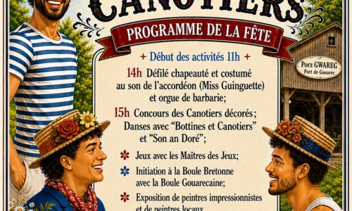 Gouarec en canotiers