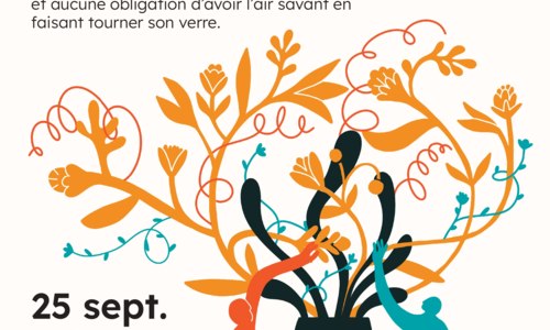 Dégustation de vins et sushis